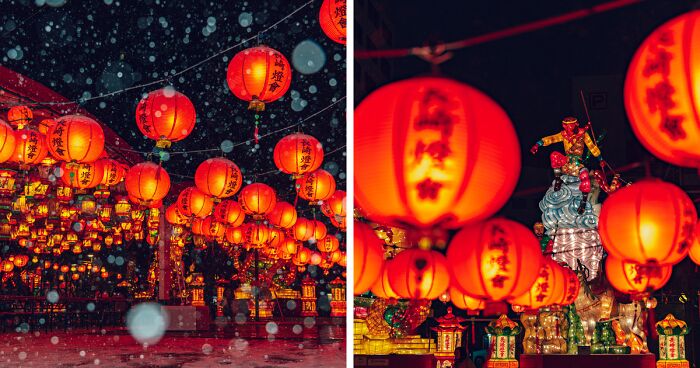 I Captured This Year's Lantern Festival In Nagasaki During The Coldest Wave In A Decade (15 Pics)