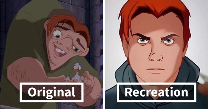 This Artist Uses Perfect Face Contour To Make Well-Known Characters Look More Human-Like (14 Pics)