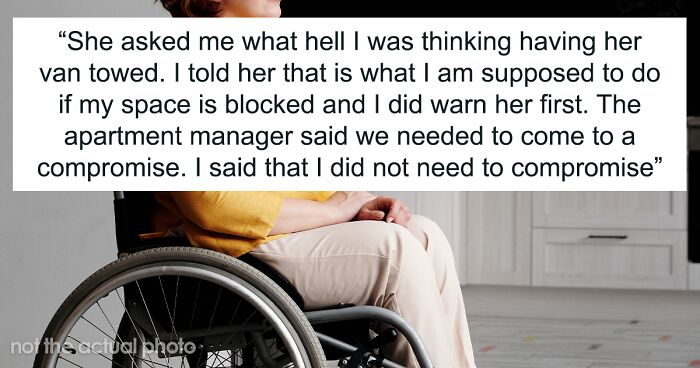 Tenant Refuses To Give Up Their Paid Parking Spot For A Disabled Lady, Wonders Whether What They Did Was Wrong