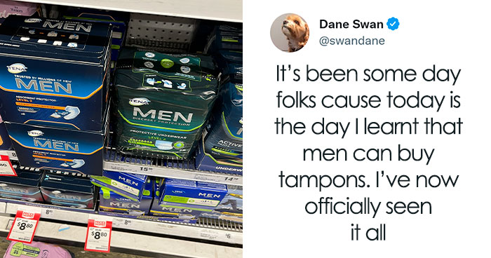 Retired Football Player Is Shocked To See ‘Tampons For Men’ At The Store, Finally Learns What Tampons Actually Are