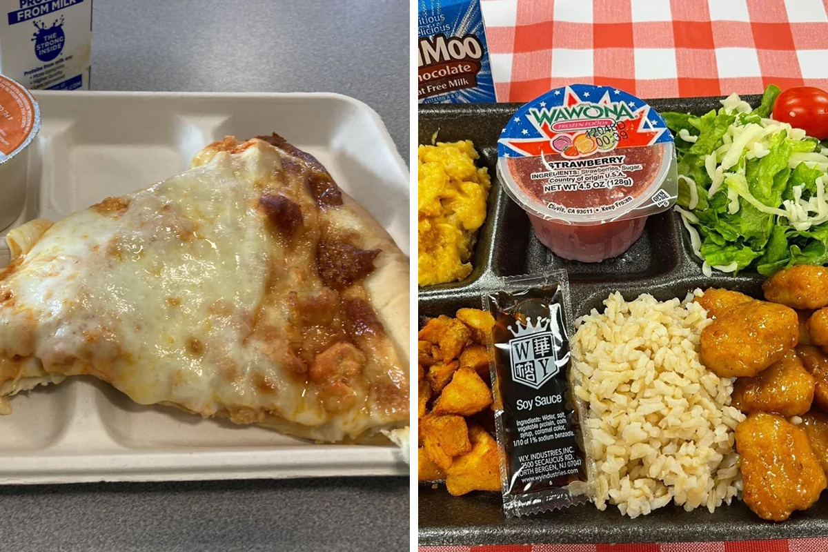 School Cafeteria Food