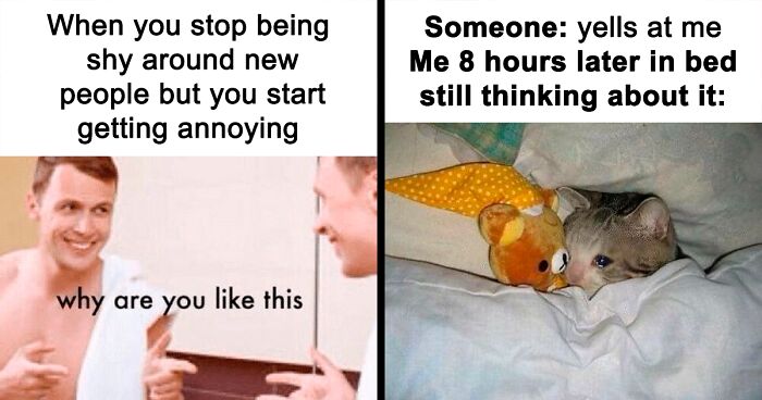 133 Of The Best Memes And Jokes From Socially Anxious People Who Decided To Have A Laugh At Themselves