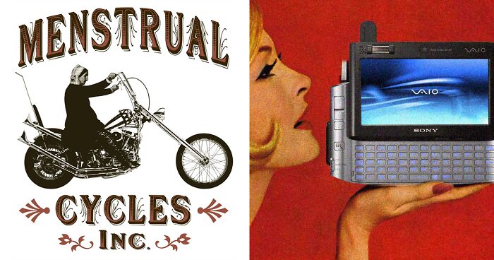 This Is How Vintage Commercial Posters Might Look Like If They Advertised Modern-Day Products (56 Pics)