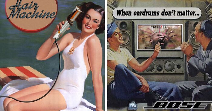 'Design Crowd' Has Challenged People To Create Vintage-Style Ads For Modern-Day Products, Here Are The Best Creations (56 Pics)