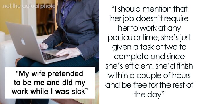 “She Locked Herself In My Office And Started Doing My Work”: Wife Pretends To Be Her Husband And Does His Job While He’s Sick