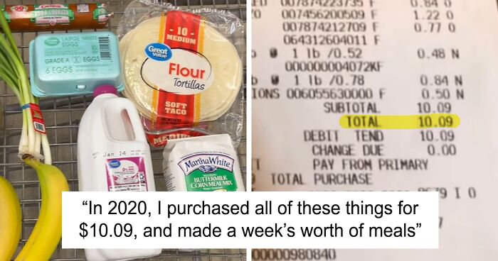 Woman Compares Grocery Receipts From 2020 Vs. 2023 In A Viral Video That Hit Too Close To Home