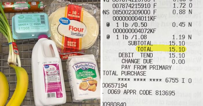 Woman Compares What Her Grocery List Costs In 2020 Vs. 2023, Shows How Inflation Has Affected Food Prices