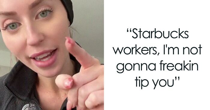 Woman Shares That She Absolutely Refuses To Tip Starbucks Drive-Thru Workers, Starts A Discussion