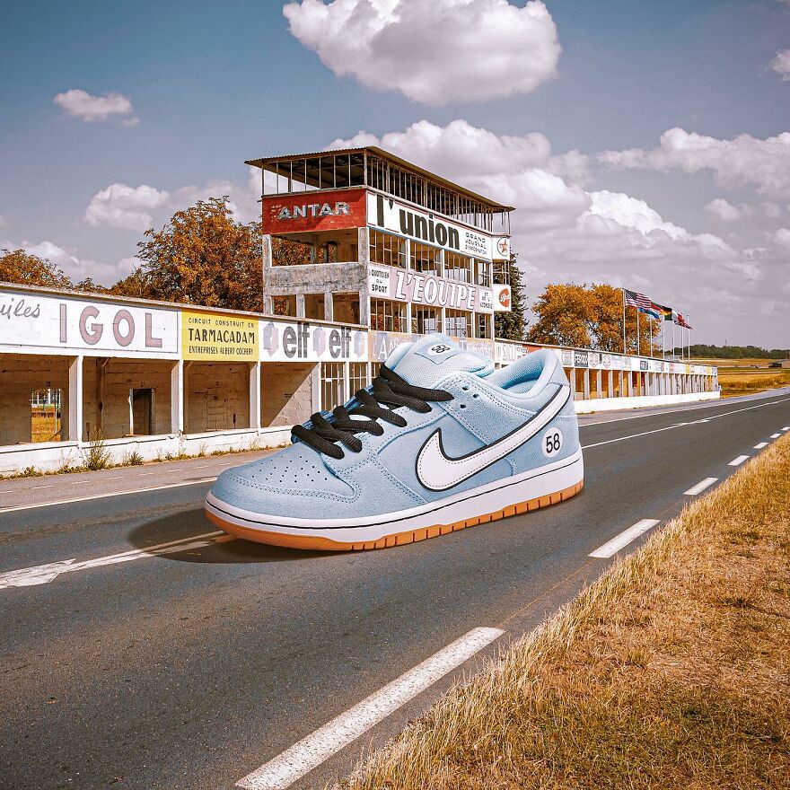 79 Surreal Images Of Sneakers Placed In Some Very Interesting Locations ...