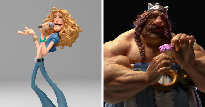 47 Pop-Culture Characters And Celebrities Recreated Into 3D Caricatures By This Brazilian Artist