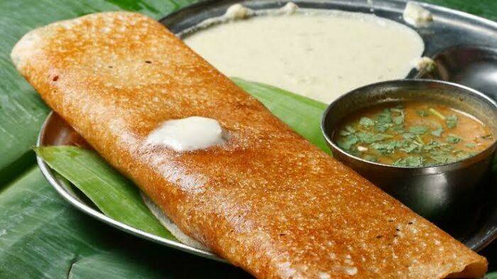 Dosa, Eaten Mostly In The South For Breakfast