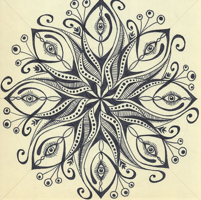 mandala art #5 - Mandala Art Design - Drawings & Illustration