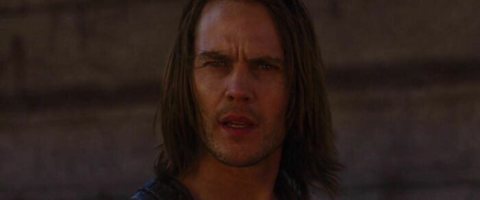 John Carter looks surprised 