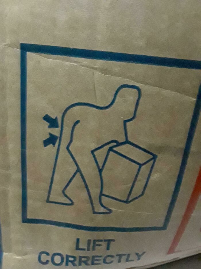 I Saw This On A Box. I Don't Know How To Lift It Like The Picture Said