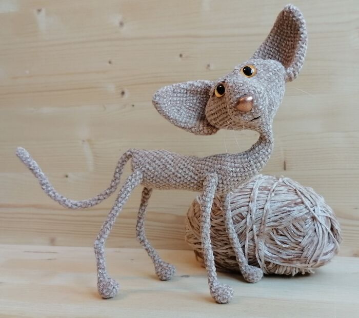 Crochet Oriental Cat