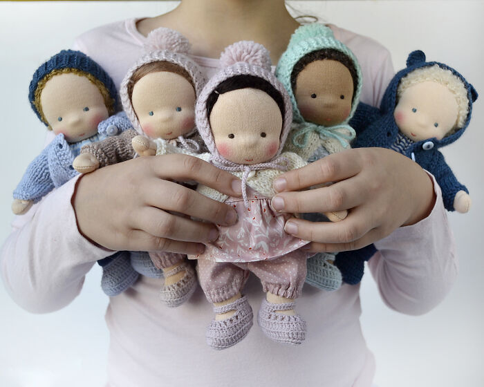 I Create Waldorf Mini Baby Dolls 7 Inch Tall (16 Pics)