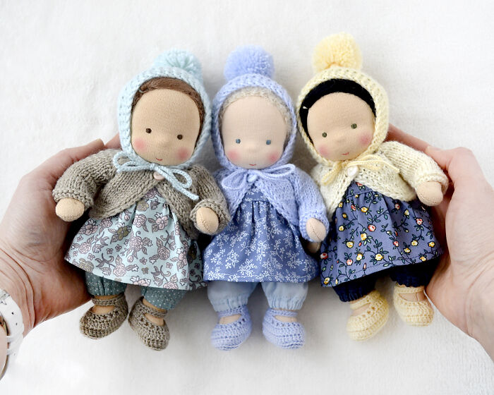 I Create Waldorf Mini Baby Dolls 7 Inch Tall (16 Pics)