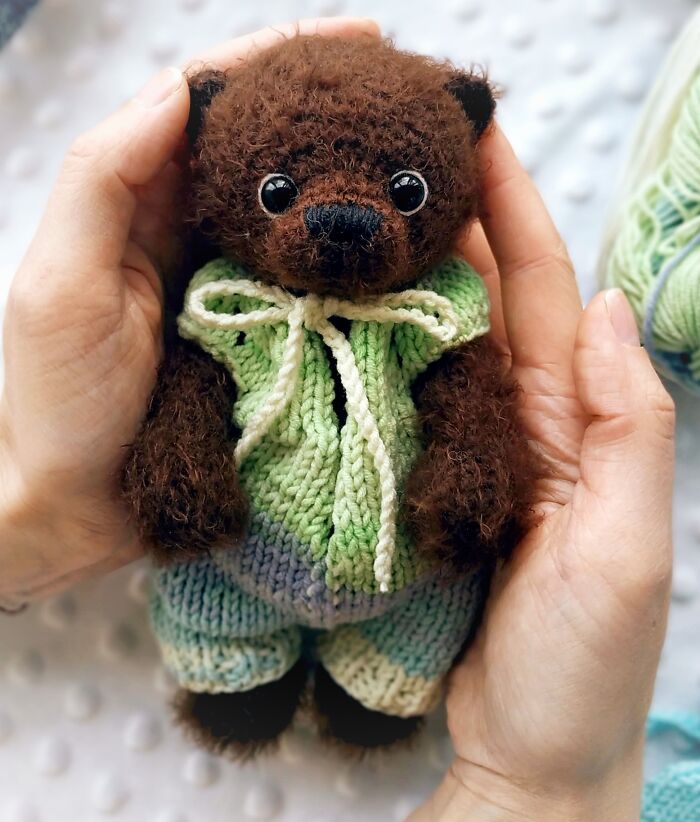 I Crochet Beautiful Teddy Bears (12 Pics)