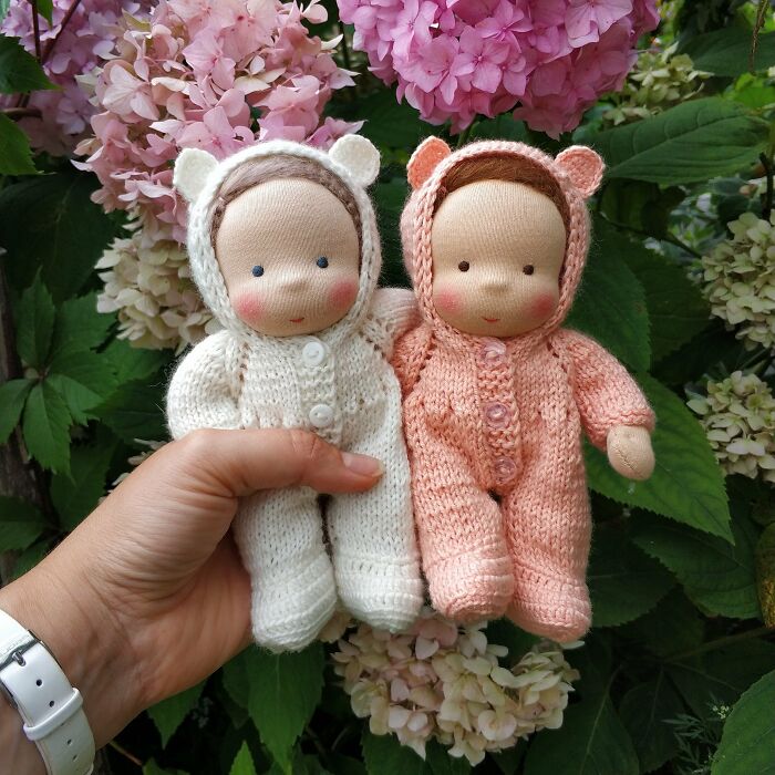 I Create Waldorf Mini Baby Dolls 7 Inch Tall (16 Pics)