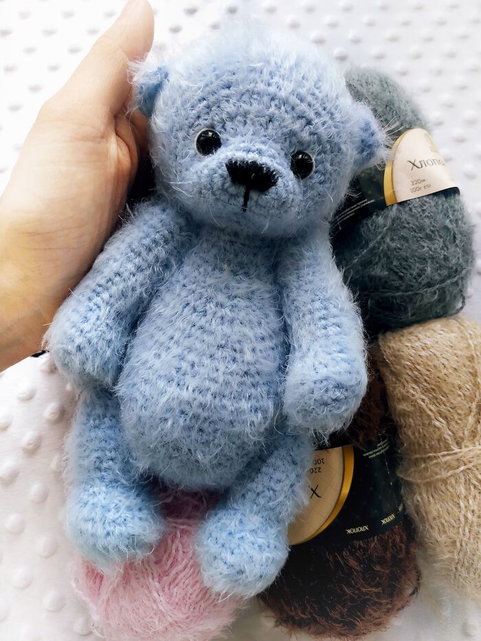 I Crochet Beautiful Teddy Bears (12 Pics)