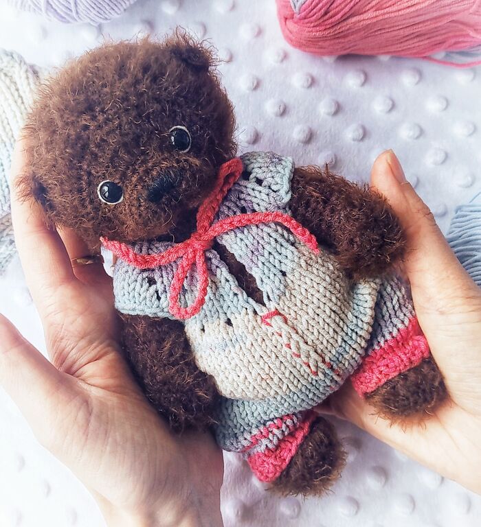 I Crochet Beautiful Teddy Bears (12 Pics)