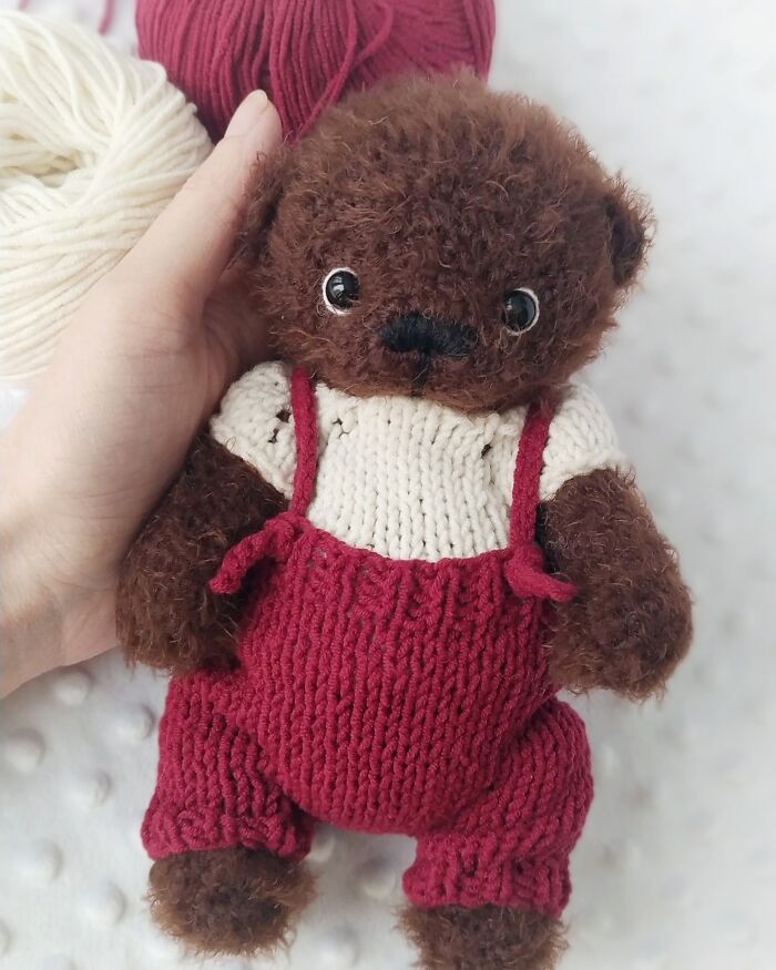 I Crochet Beautiful Teddy Bears (12 Pics)