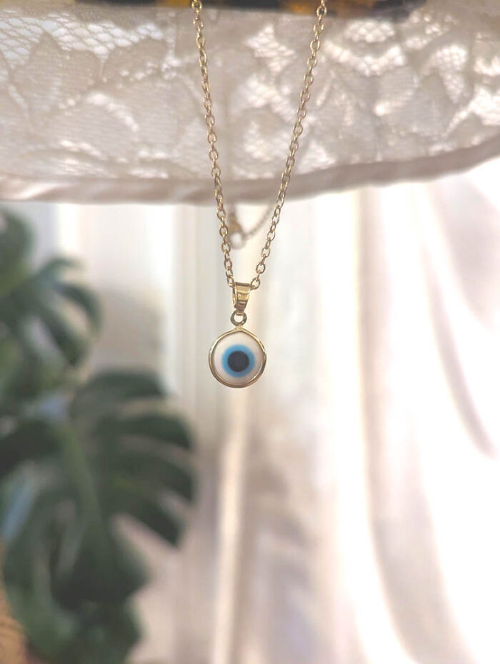 Resin Turkish Evil Eye Pendant For Good Luck