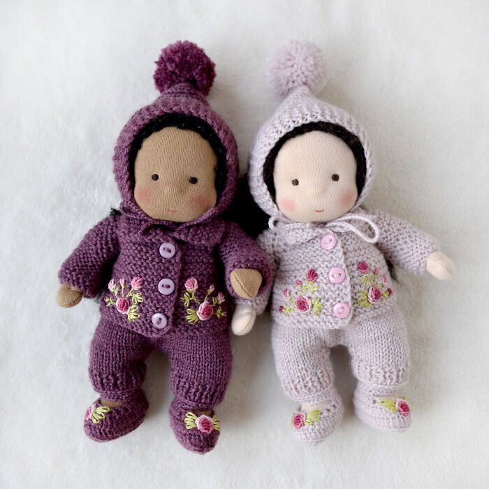 I Create Waldorf Mini Baby Dolls 7 Inch Tall (16 Pics)