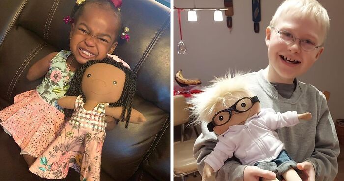 Woman Brings Smiles To Children's Faces By Making Custom Dolls That Match The Appearance Of Their Owners (55 New Pics)