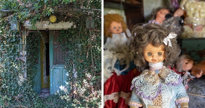 I Discovered An Abandoned House In France Filled With 'Demonic' Dolls (18 Pics)