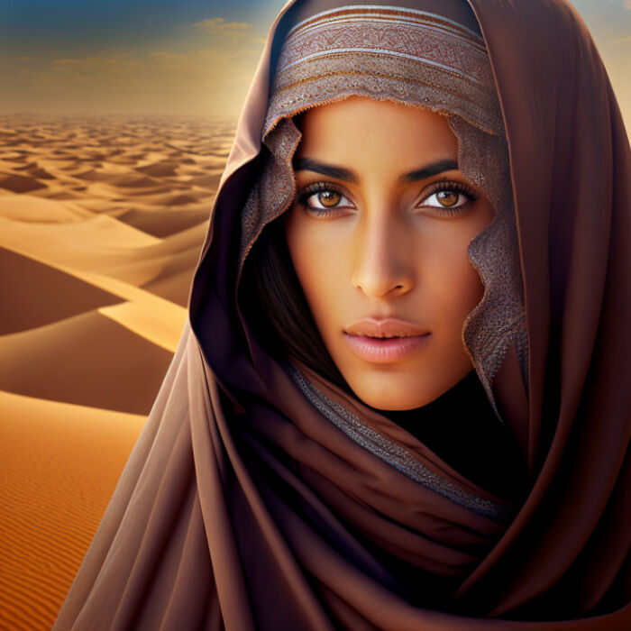 Saudi woman wearing abaya