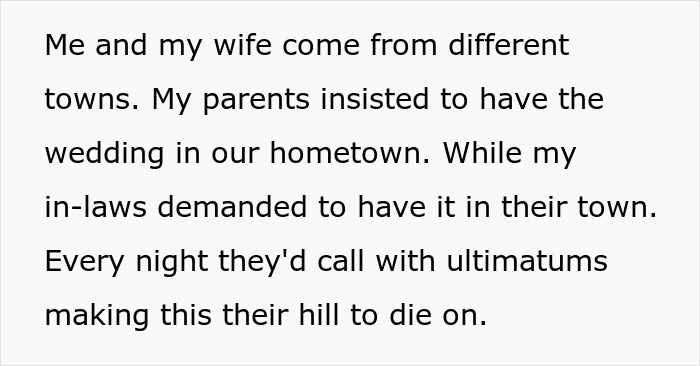 "Every Night They'd Call With Ultimatums": Couple Is Fed Up With Their Families Arguing Over Their Wedding And Decide To Elope