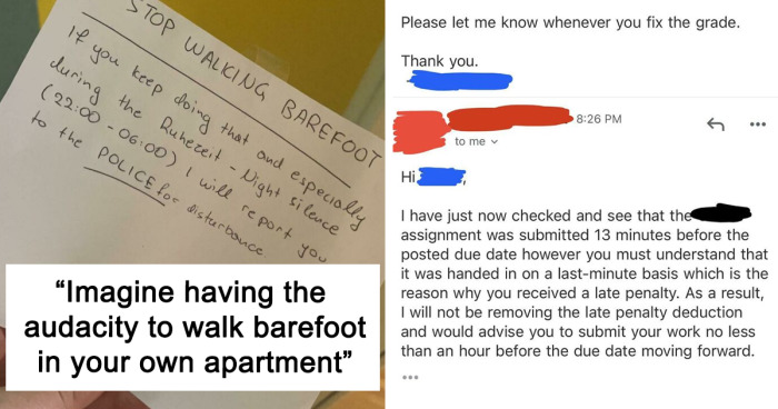 33 People Share The Most Horrendous Notes They Either Received Or Found On The Web