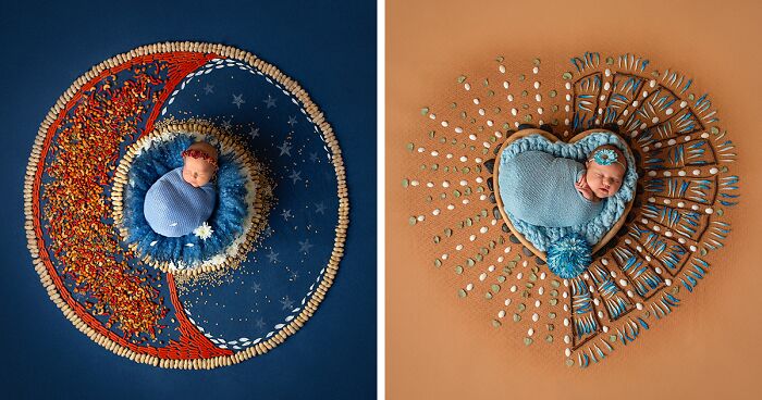 Each Of My Mandalas Is Designed For A Particular Baby, And Here Are My Latest 38 Photographs From The Series: “The Kids Of The Sun”