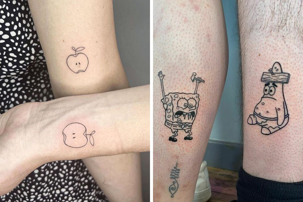 100 Best Friend Tattoos To Immortalize Your Awesome Friendship  Bored Panda