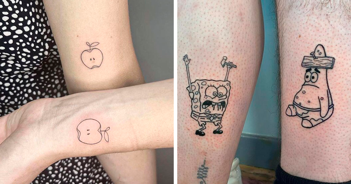 50+ Best friend tattoos Ideas [Best Designs] • Canadian Tattoos