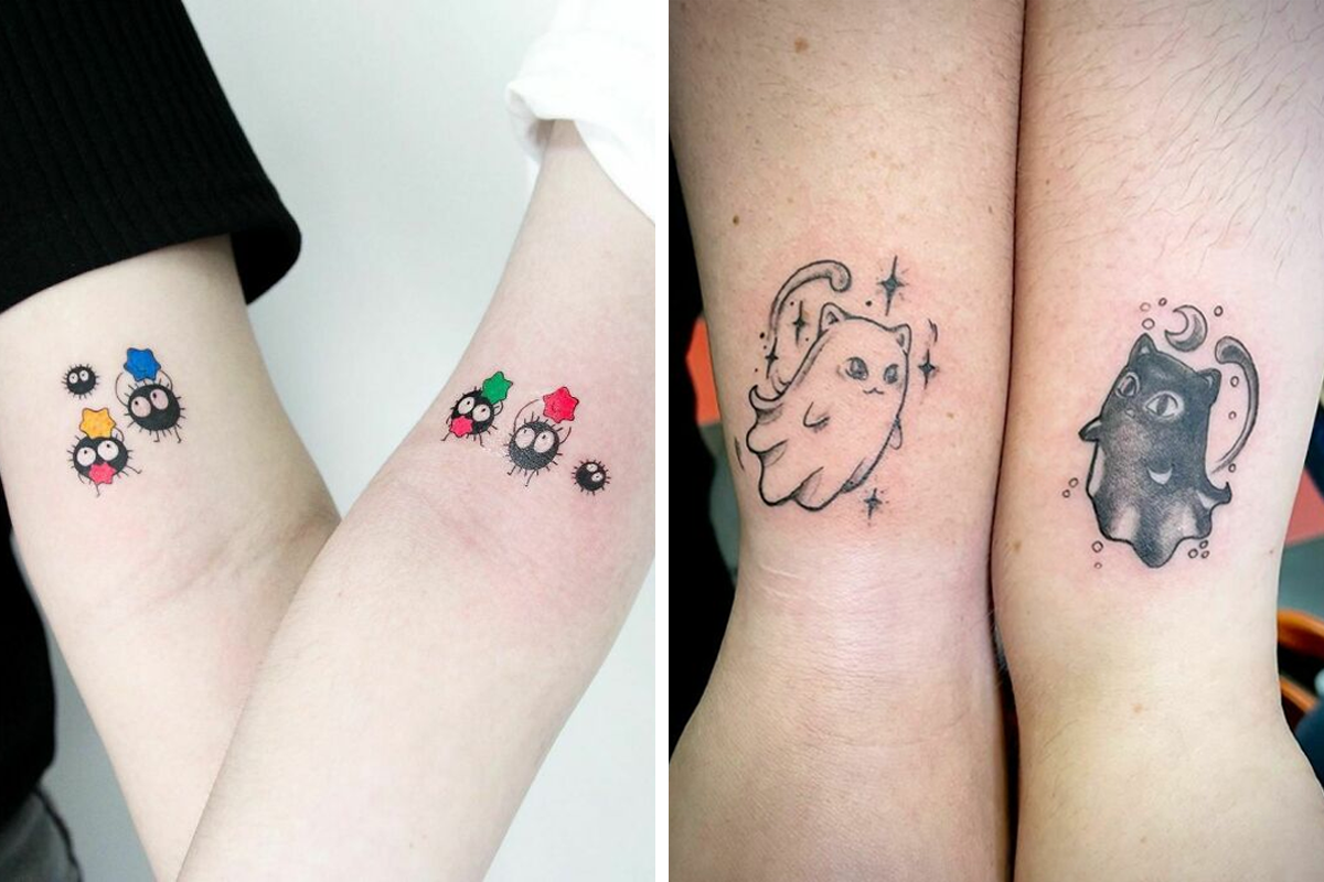 98 BFF Tattoo Ideas Because Friends Dont Let You Do Silly Things Alone   Bored Panda
