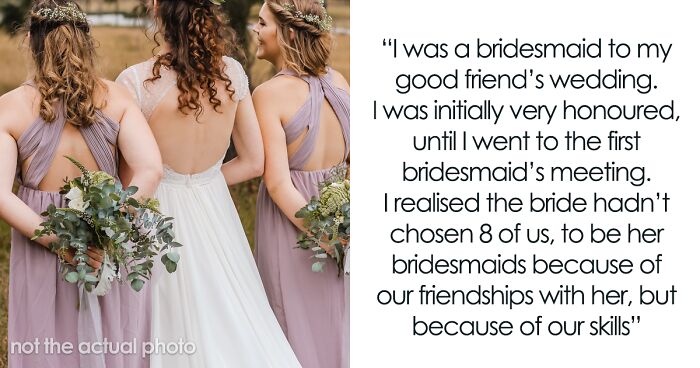 Bridezilla Demands Each Bridesmaid Pay A $950 