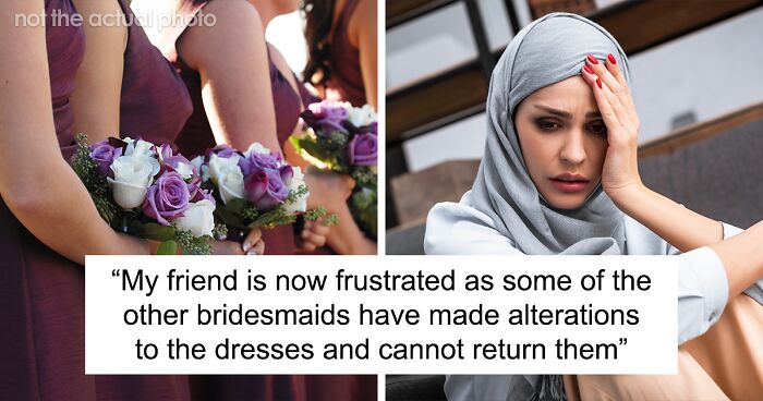 Bride Lashes Out At Bridesmaid After She Refuses To Take Her Hijab Off For The Wedding