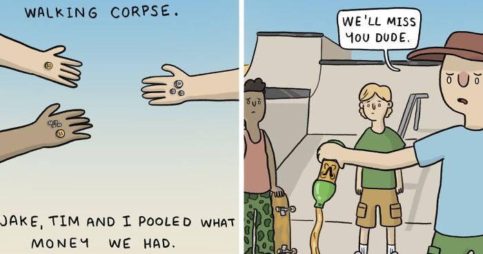 44 Times This Artist Came Up With The Most Unexpected Endings For His Comics (New Pics)