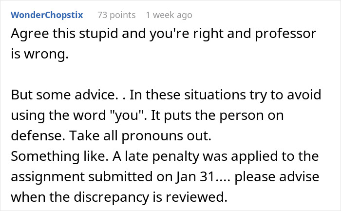 Student Questions Why They Received A Late Penalty When Their Assignment Was Submitted 14 Mins Before The Deadline, Shares Their Emails With The Professor