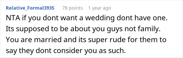 "Every Night They'd Call With Ultimatums": Couple Is Fed Up With Their Families Arguing Over Their Wedding And Decide To Elope