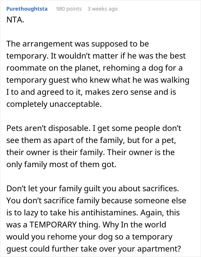 Guy Welcomes Girlfriend’s Jobless Brother Into His Home, Kicks Them Both Out When They Ask Him To Get Rid Of His Dog