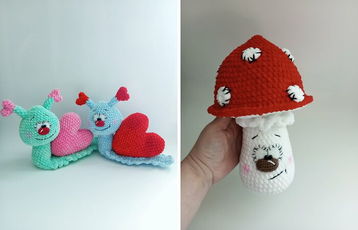 My Crochet Plush Toys (8 Pics)