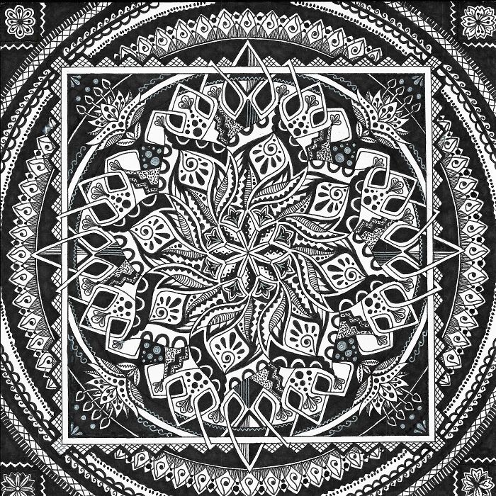 I Draw Traditional Mandalas In My Free Time (20 Pics)