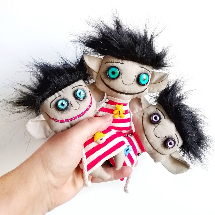 Here Are My Handmade Textile Dolls That Are Strange, Funny, And Ridiculous (23 Pics)