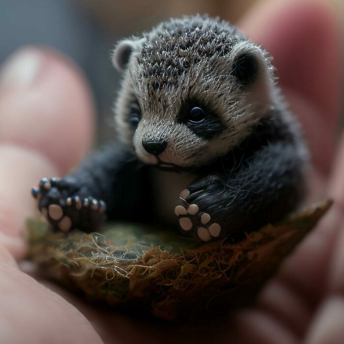 I Created Micro Baby Animals With The Help Of AI (19 Pics)