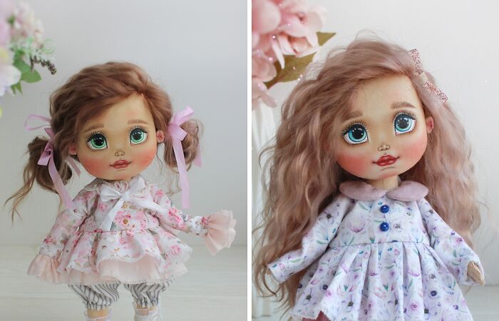 I Create Interior Dolls From Fabric (6 Pics)