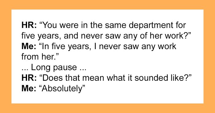 Man Gets Revenge On Lazy Ex-Colleague When He Learns She Put Him Down As A Job Reference