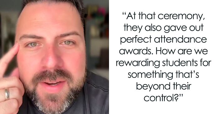 This Dad Believes Perfect Attendance Awards Teach Kids That Taking Time Off Is Bad, Starts A Discussion Online